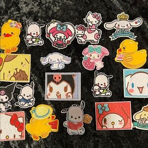 PATCHES - Unlisted items for live show Embroidered Patches